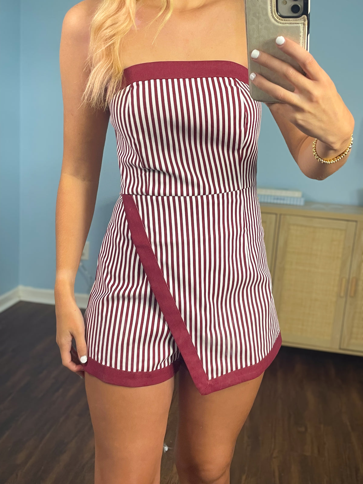 seminole striped romper